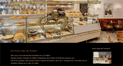 Desktop Screenshot of cafe-pascher.de